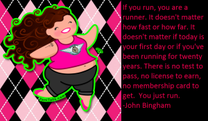If you run you are a runner